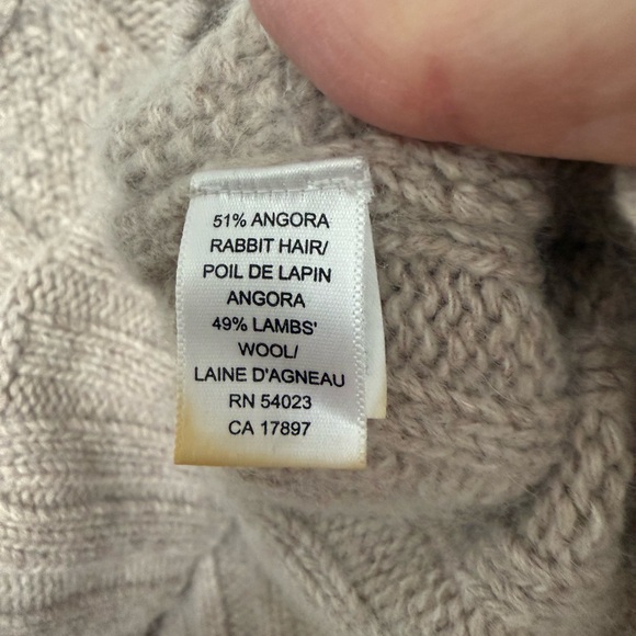 Vintage Banana Republic Angora Sweater and Scarf Set, M - Picture 4 of 12